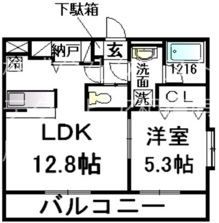 サンフラワーの物件間取画像